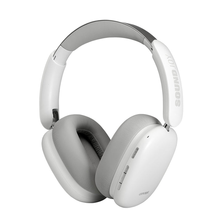 Casque intra-auriculaire sans fil Concept SoundJoy, jusqu'à 70 heures d'autonomie, Bluetooth 5.4, charge rapide, annulation active du bruit jusqu'à 33 dB, blanc, HS4061