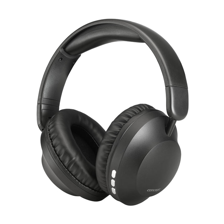 Casque intra-auriculaire sans fil Concept SoundJoy, jusqu'à 45 heures d'autonomie, Bluetooth 6.0, chargement rapide, annulation active du bruit jusqu'à 18 dB, noir, HS4080