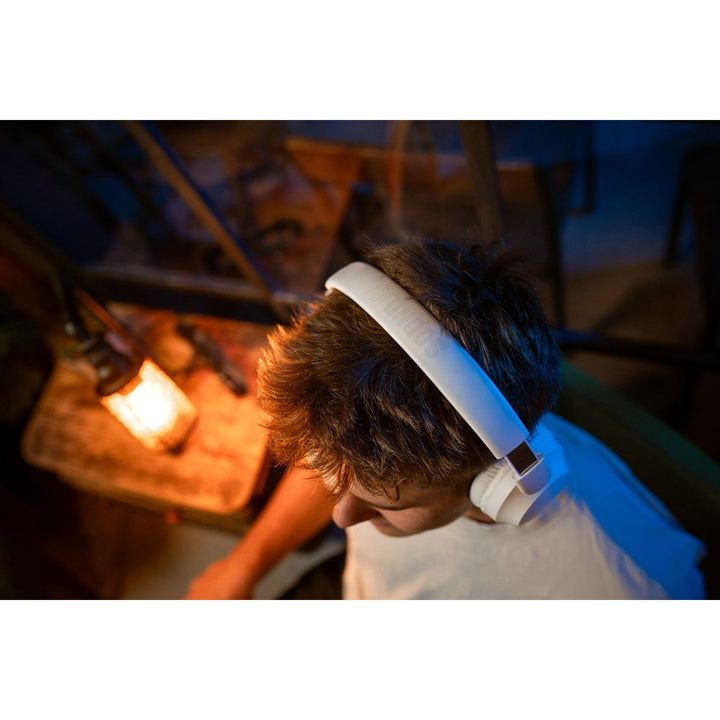 Casque intra-auriculaire sans fil Concept SoundJoy, jusqu'à 45 heures d'autonomie, Bluetooth 6.0, chargement rapide, annulation active du bruit jusqu'à 18 dB, blanc, HS4081