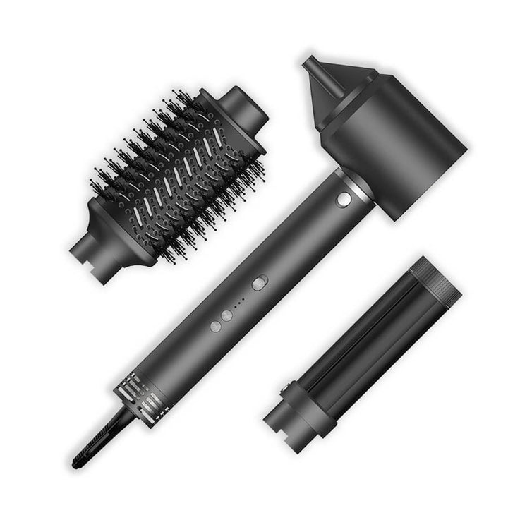 Maestro multistyler/set de soins capillaires, sèche-cheveux, brosse-sèche, fer à friser automatique, puissance 1200W, 2 réglages de température + souffle froid, MR-230