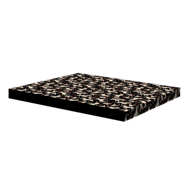 Matelas pour chien Bertoni XL, mousse, housse imperméable, motif Bullteriers, EE146