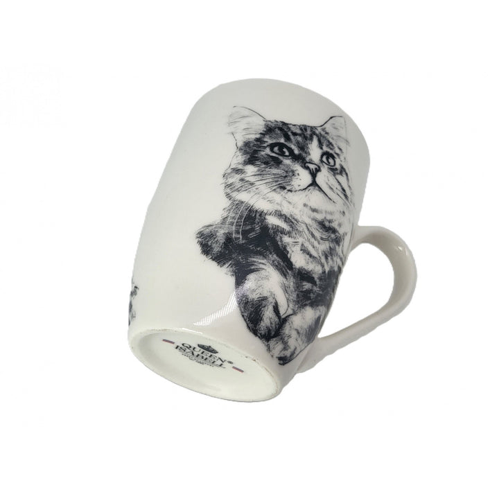 Tasse en porcelaine Reine Isabel, chat sibérien, 350ml, Q1-05201