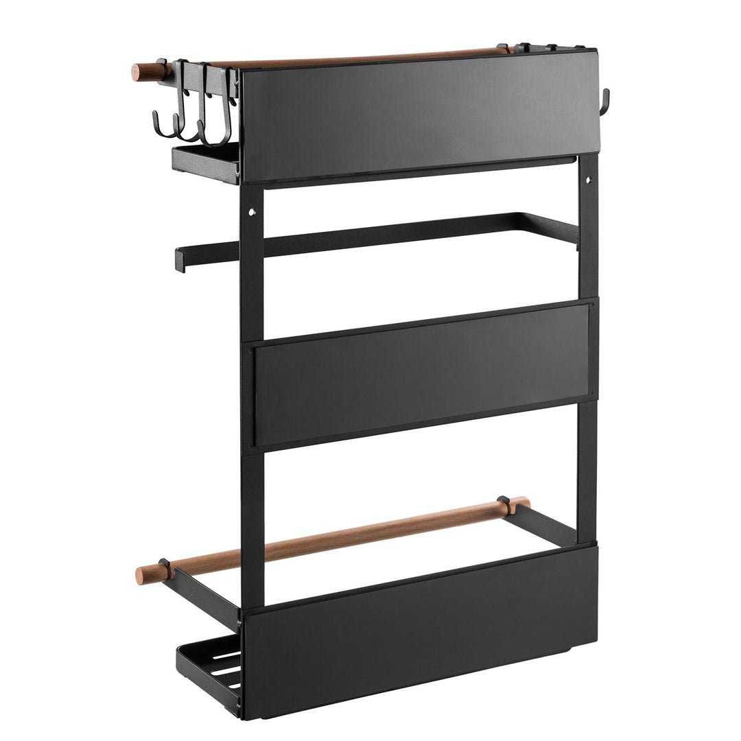 Tablette magnétique Maclean pour réfrigérateur/machine à laver, noir, 12kg max, MC-910, 2 pièces