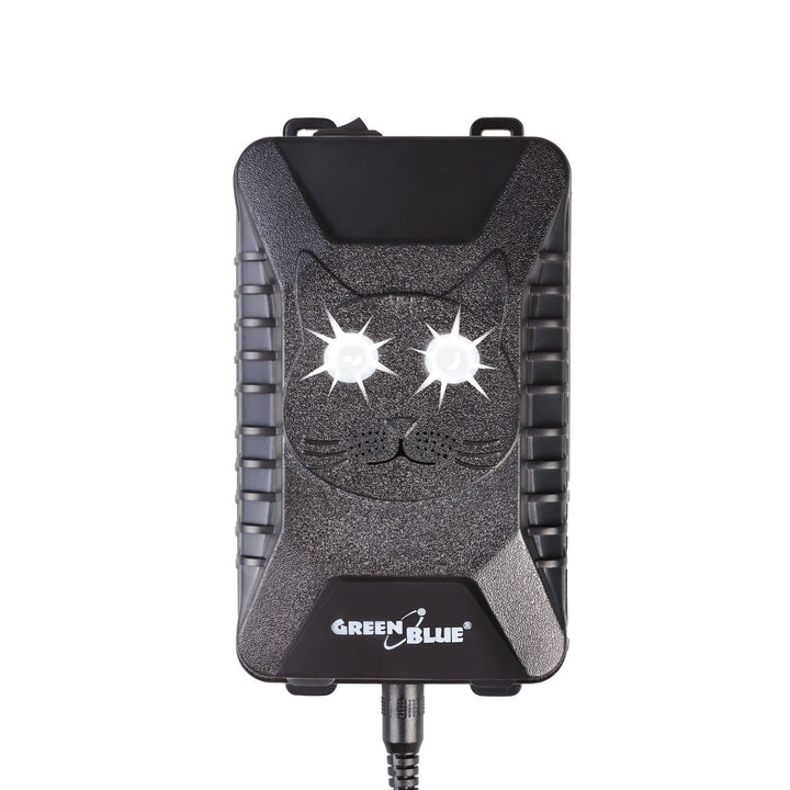 GreenBlue GB725 dissuade les rongeurs et les martres par ultrasons et LED + 4 piles AA Varta Industrial