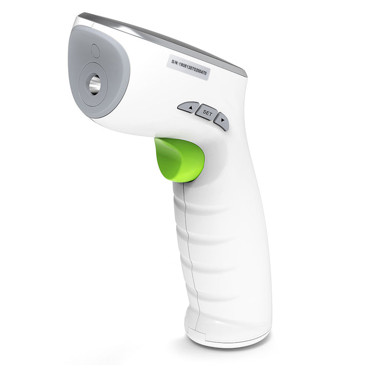 Promedix PR-960 thermomètre médical infrarouge sans contact + 2x AAA Varta Industrial batteries