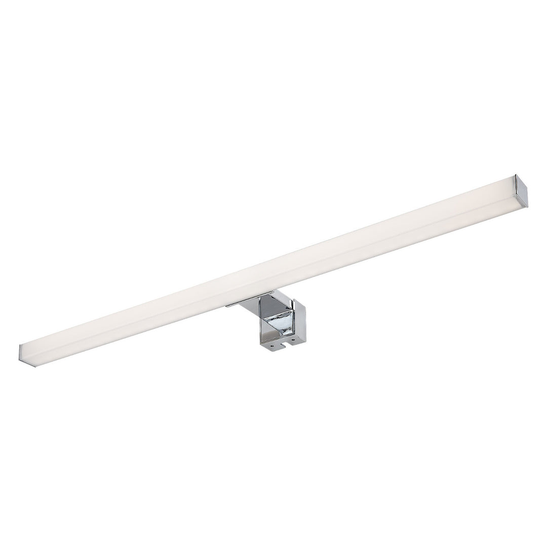 Lampe de salle de bains Rabalux, puissance 9 W, blanc naturel 4000 K, IP44, chrome, Oliro