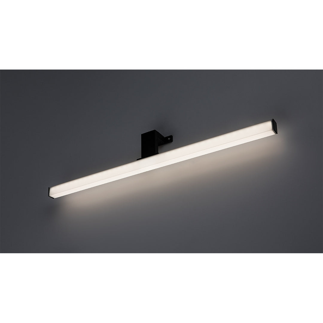 Lampe de salle de bains Rabalux, puissance 9W, blanc naturel 4000K, IP44. noir, Oliro