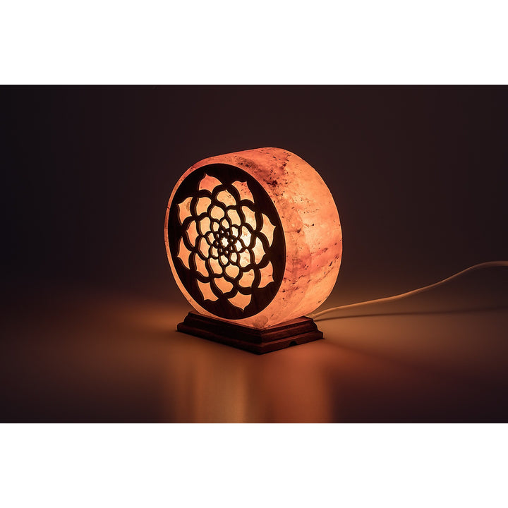 Lampe de sel Rabalux, fil E14, orange, IP20, Mandali