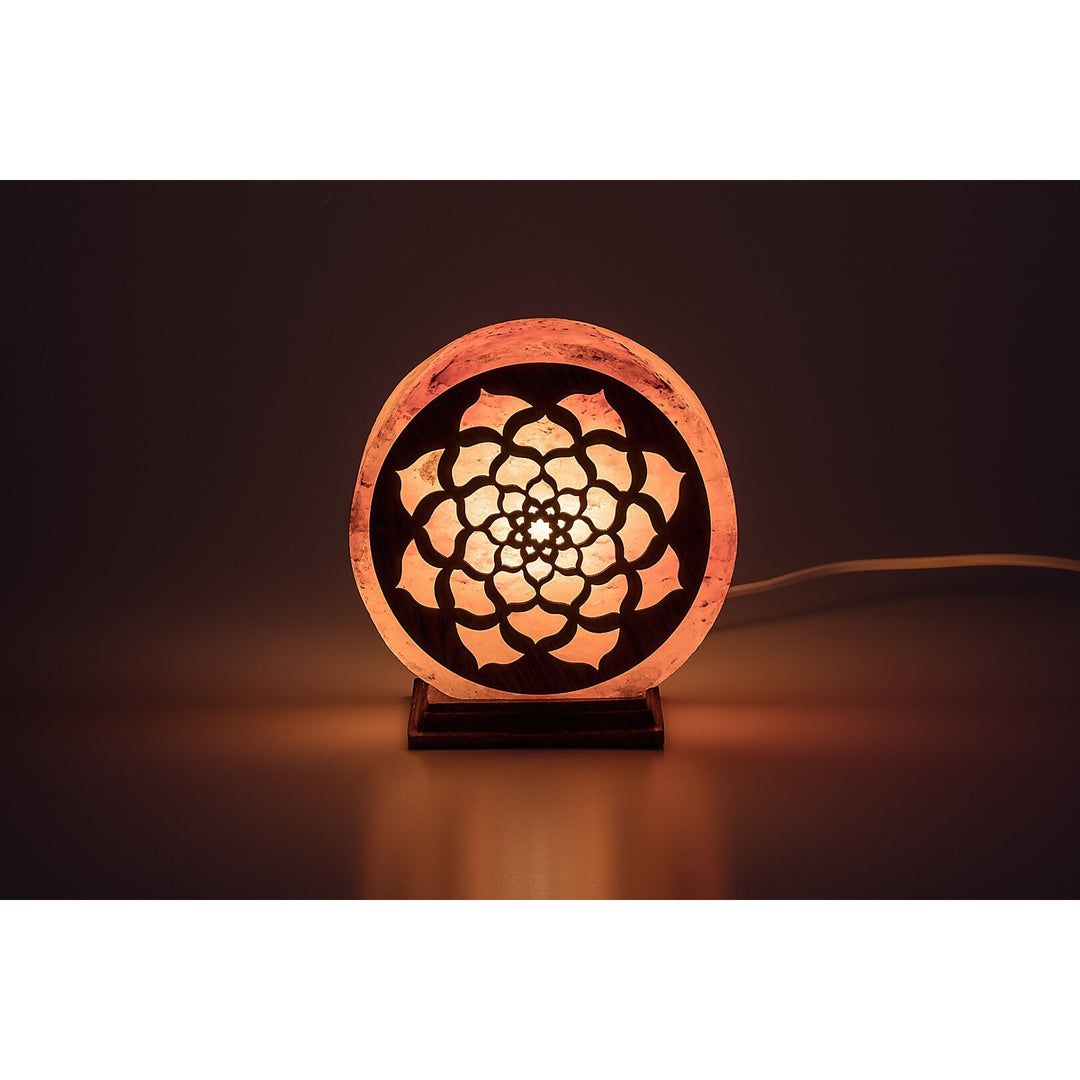 Lampe de sel Rabalux, fil E14, orange, IP20, Mandali