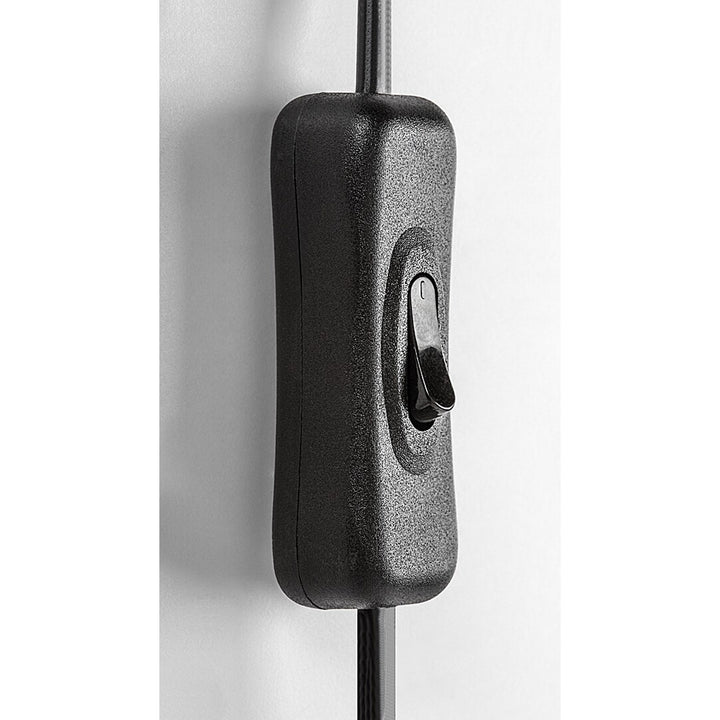 Applique Rabalux, spot, culot E14, IP20, noir, Soma