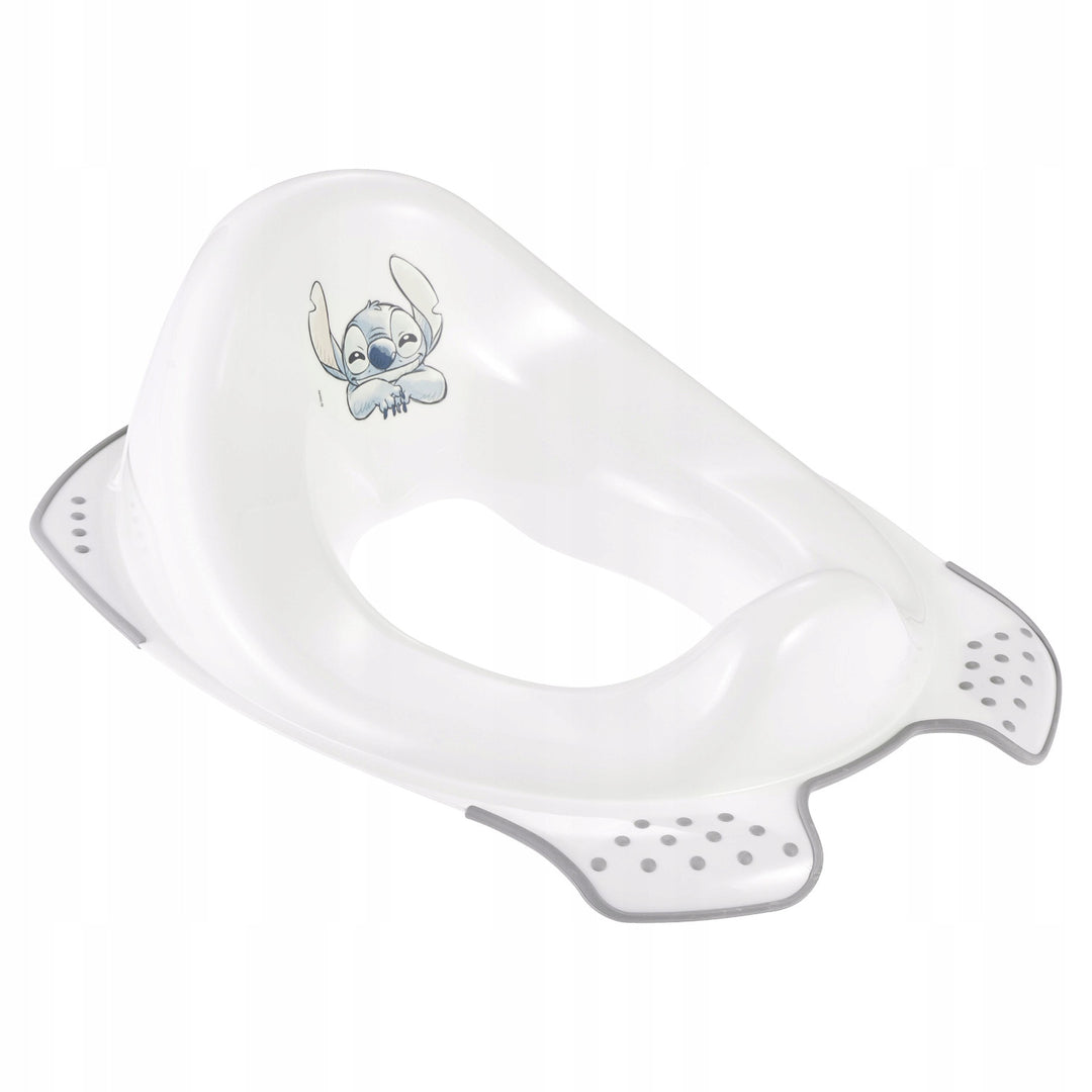 Housse de toilette Keeeper, antidérapante, Stitch, blanche, 1081910031900