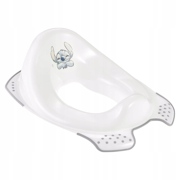 Housse de toilette Keeeper, antidérapante, Stitch, blanche, 1081910031900