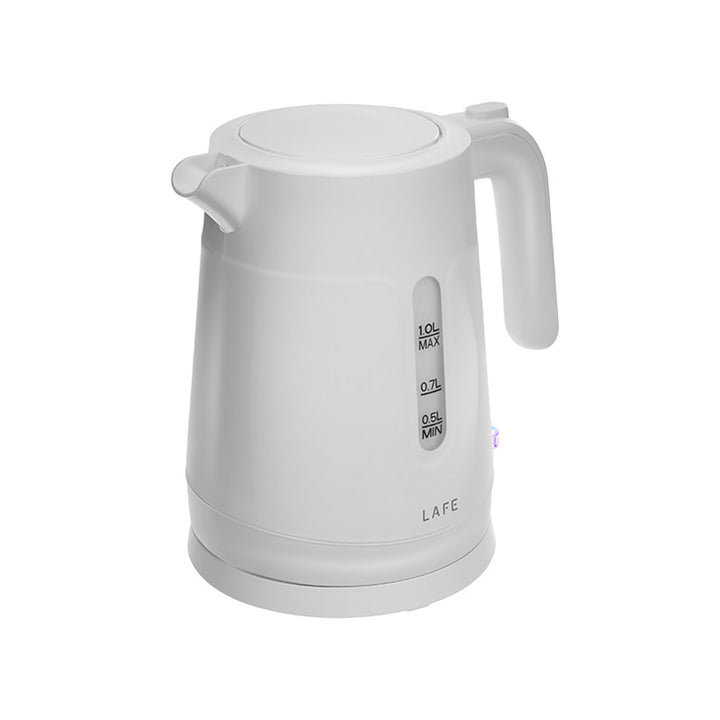 Bouilloire électrique Lafe, capacité 1L, puissance 1500W, blanc, Essential S