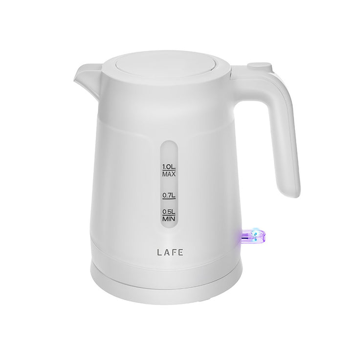 Bouilloire électrique Lafe, capacité 1L, puissance 1500W, blanc, Essential S