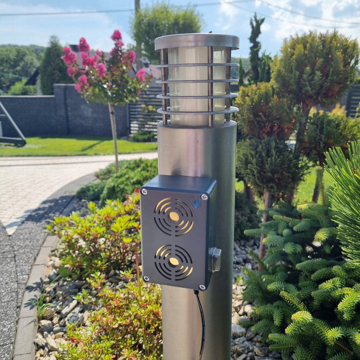 Répulsif rongeurs, martres, rats, souris Répulsif Viano, générateur d'ultrasons à économie d'énergie, IP65, Waterpro