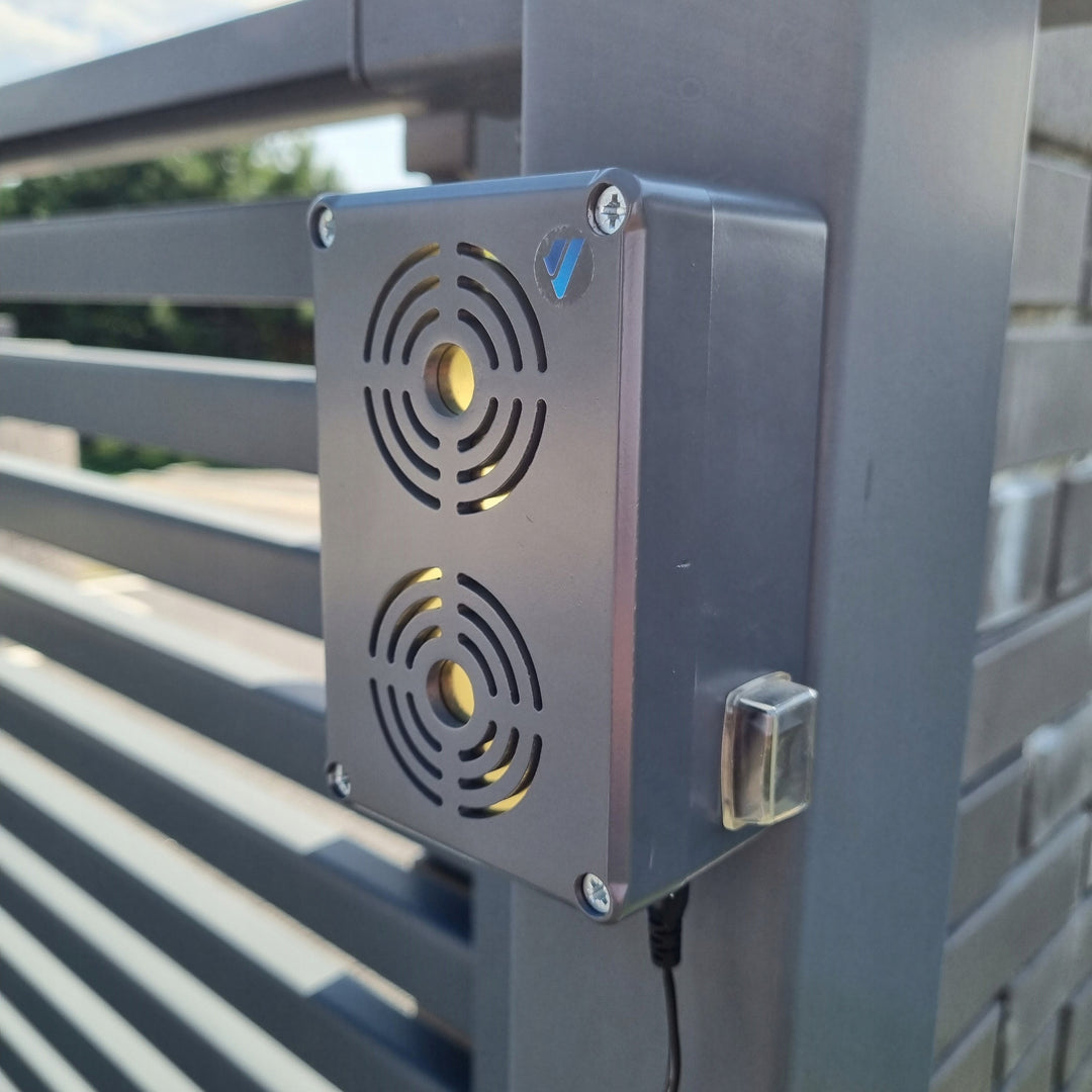 Répulsif rongeurs, martres, rats, souris Répulsif Viano, générateur d'ultrasons à économie d'énergie, IP65, Waterpro