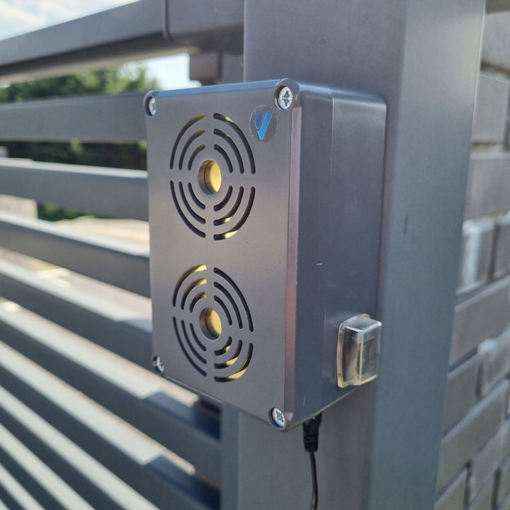 Répulsif rongeurs, martres, rats, souris Répulsif Viano, générateur d'ultrasons à économie d'énergie, IP65, Waterpro