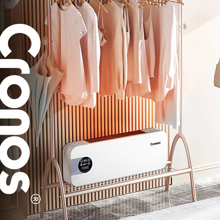 Rideau d'air à ventilateur Cronos, 1500W, faible consommation d'énergie, grand angle de soufflage, télécommande, HFH-201