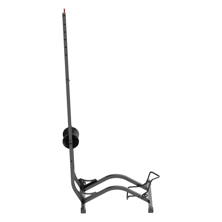 Support à vélos au sol Maclean, autonome, horizontal / vertical, pour le rangement, en acier, charge maximale 35 kg, MC-170