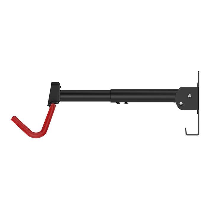 Support mural pour vélos Maclean, horizontal, en acier, charge maximale 30 kg, angle réglable, MC-172