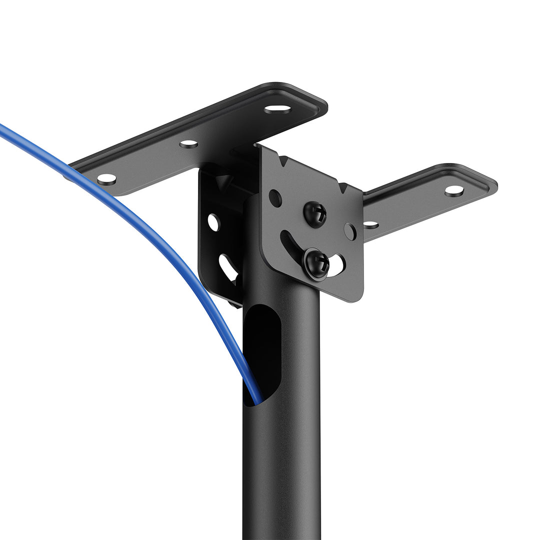 Support / fixation au plafond pour téléviseur Maclean, charge maximale 50 kg, 37-86", VESA max. 600x400, MC-173