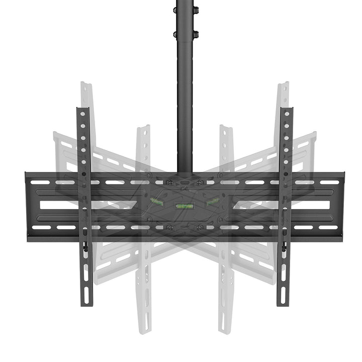 Support / fixation au plafond pour téléviseur Maclean, charge maximale 50 kg, 37-86", VESA max. 600x400, MC-173
