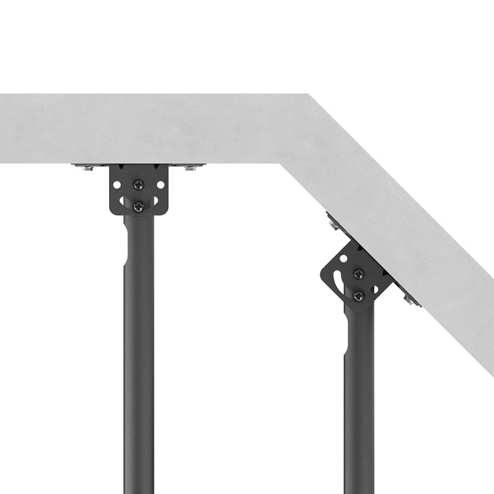 Support / fixation au plafond pour téléviseur Maclean, charge maximale 35 kg, 23-55", VESA max. 400x400, MC-174