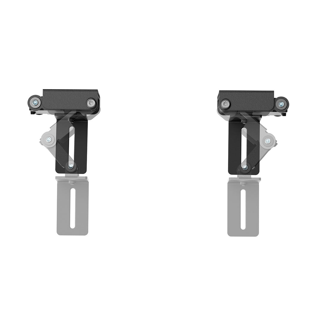 Support mural pour barre de son Maclean, réglage de l'angle de +8° à -8°, charge maximale de 10 kg, en acier, MC-177