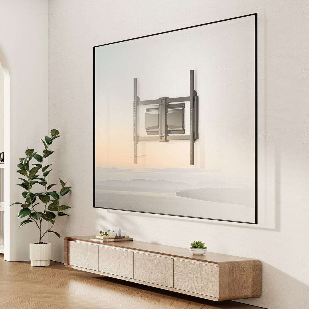 Support / fixation pour téléviseur Maclean, VESA max. 600x400, 37-90", charge max. 65 kg, noir, MC-881 N
