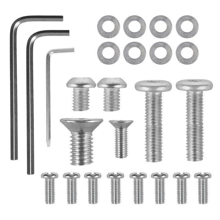 Support / fixation pour 2 écrans Ergo Office, vérin à gaz, 17"-32", 1-10 kg, blanc mat, ER-692 W