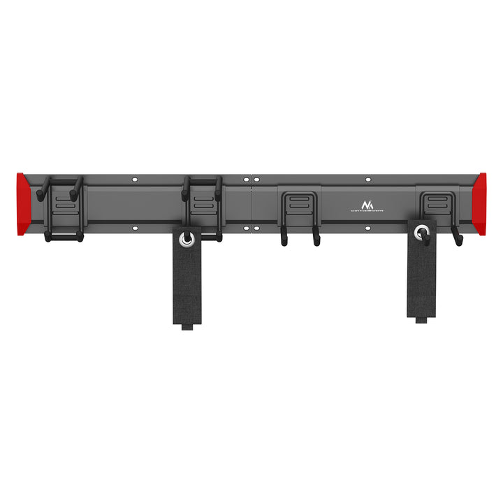 Organiseur mural pour outils Maclean, en acier, charge maximale 136 kg, largeur 816 mm, MC-178
