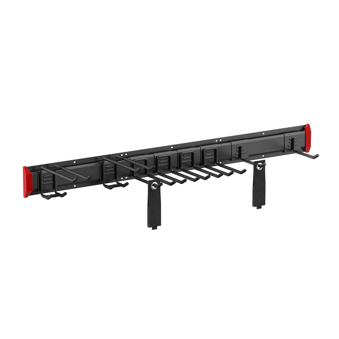 Organiseur mural pour outils Maclean, en acier, charge maximale de 228 kg, largeur 1 222 mm, MC-179