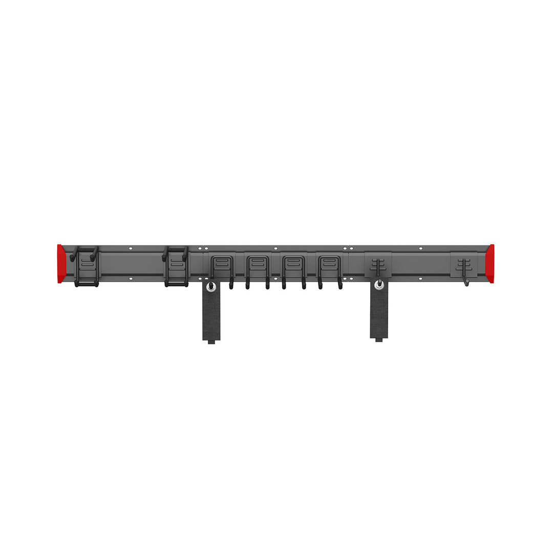 Organiseur mural pour outils Maclean, en acier, charge maximale de 228 kg, largeur 1 222 mm, MC-179