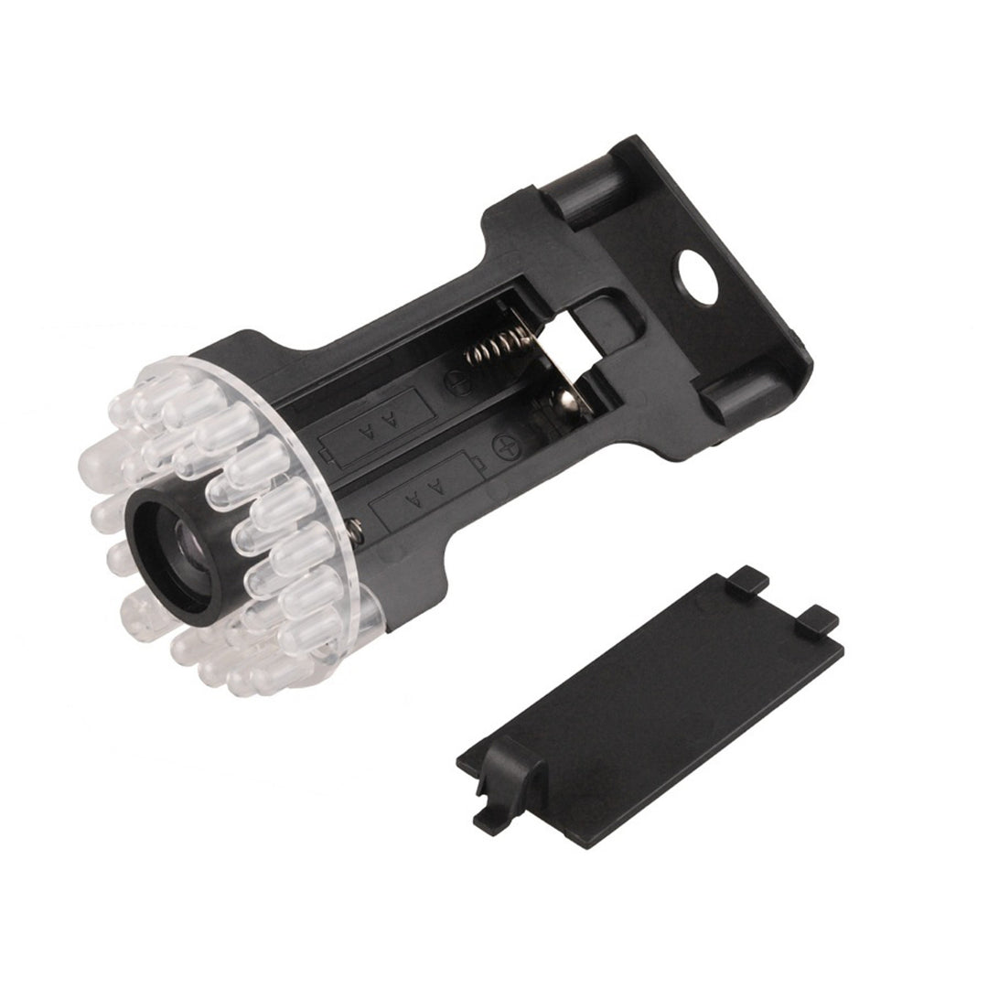 Atrapa IR9000 B IR camera IR LED czarna + 2x bateria AAA Varta Industrial