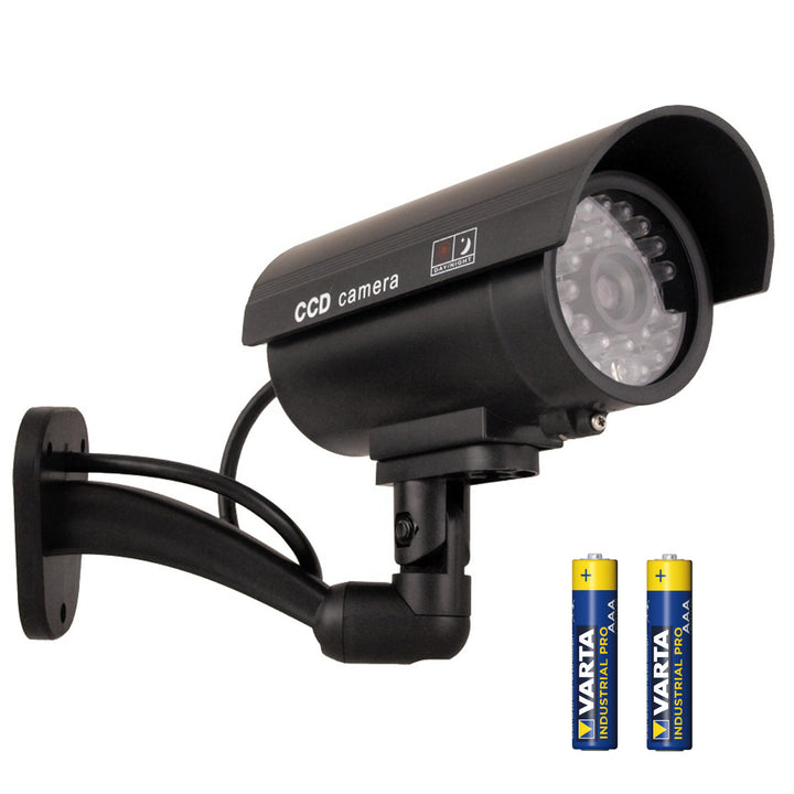 Atrapa IR9000 B IR camera IR LED czarna + 2x bateria AAA Varta Industrial