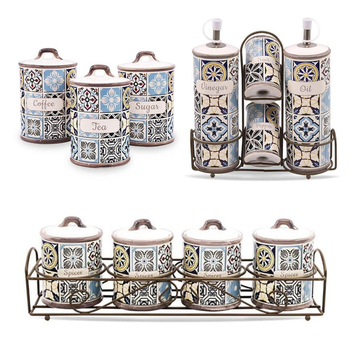 Ensemble de récipients de cuisine en céramique Maestro Holiday in Porto