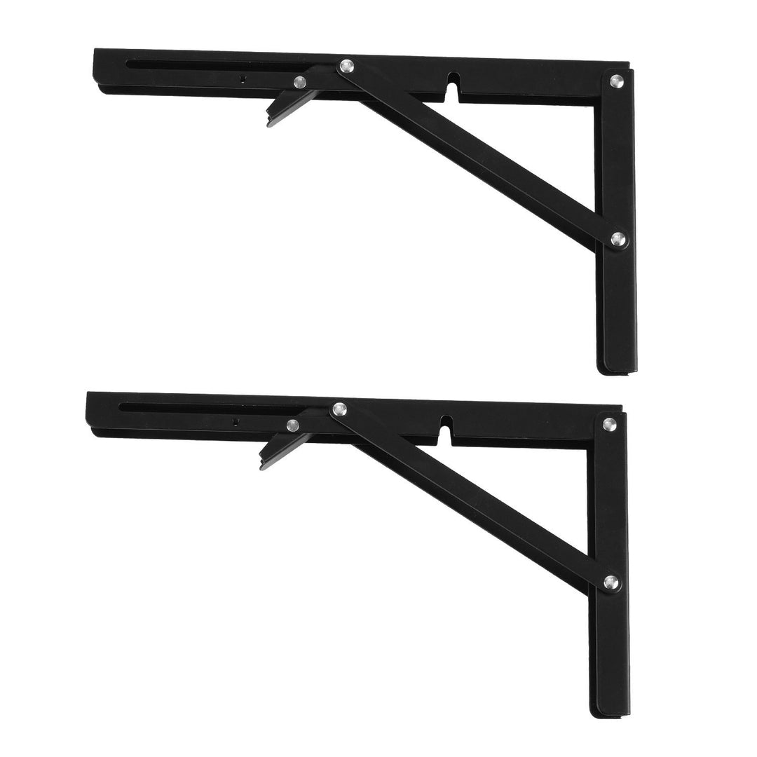 Support rabattable pour étagère murale Maclean, min. 250 mm, max. 500 mm, max. 50 kg, 2 pièces, MC-194