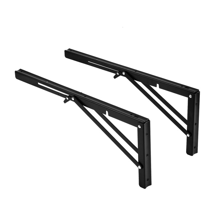 Support rabattable pour étagère murale Maclean, min. 350 mm, max. 700 mm, max. 50 kg, 2 pièces, MC-196