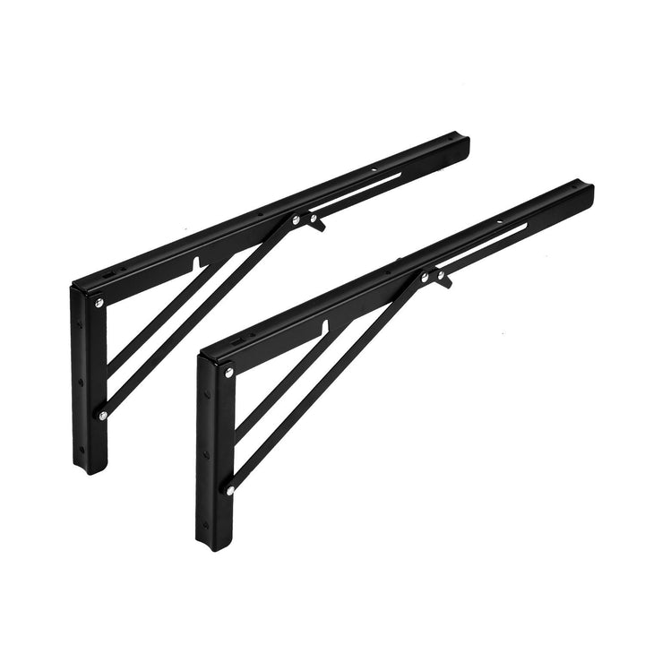 Support rabattable pour étagère murale Maclean, min. 350 mm, max. 700 mm, max. 50 kg, 2 pièces, MC-196