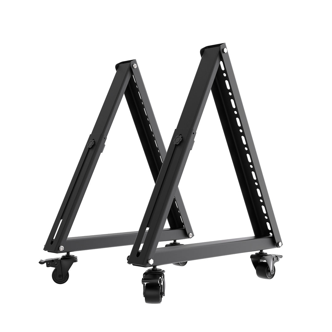 Chariot / support au sol pour téléviseur Maclean, 37-80", VESA max. 800x400, max. 75 kg, mobile, roulettes verrouillables, MC-183