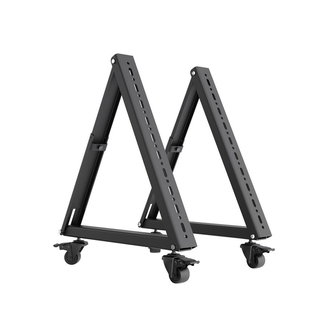 Chariot / support au sol pour téléviseur Maclean, 37-80", VESA max. 800x400, max. 75 kg, mobile, roulettes verrouillables, MC-183