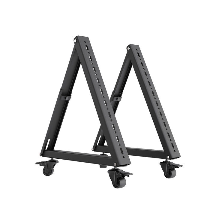 Chariot / support au sol pour téléviseur Maclean, 37-80", VESA max. 800x400, max. 75 kg, mobile, roulettes verrouillables, MC-183