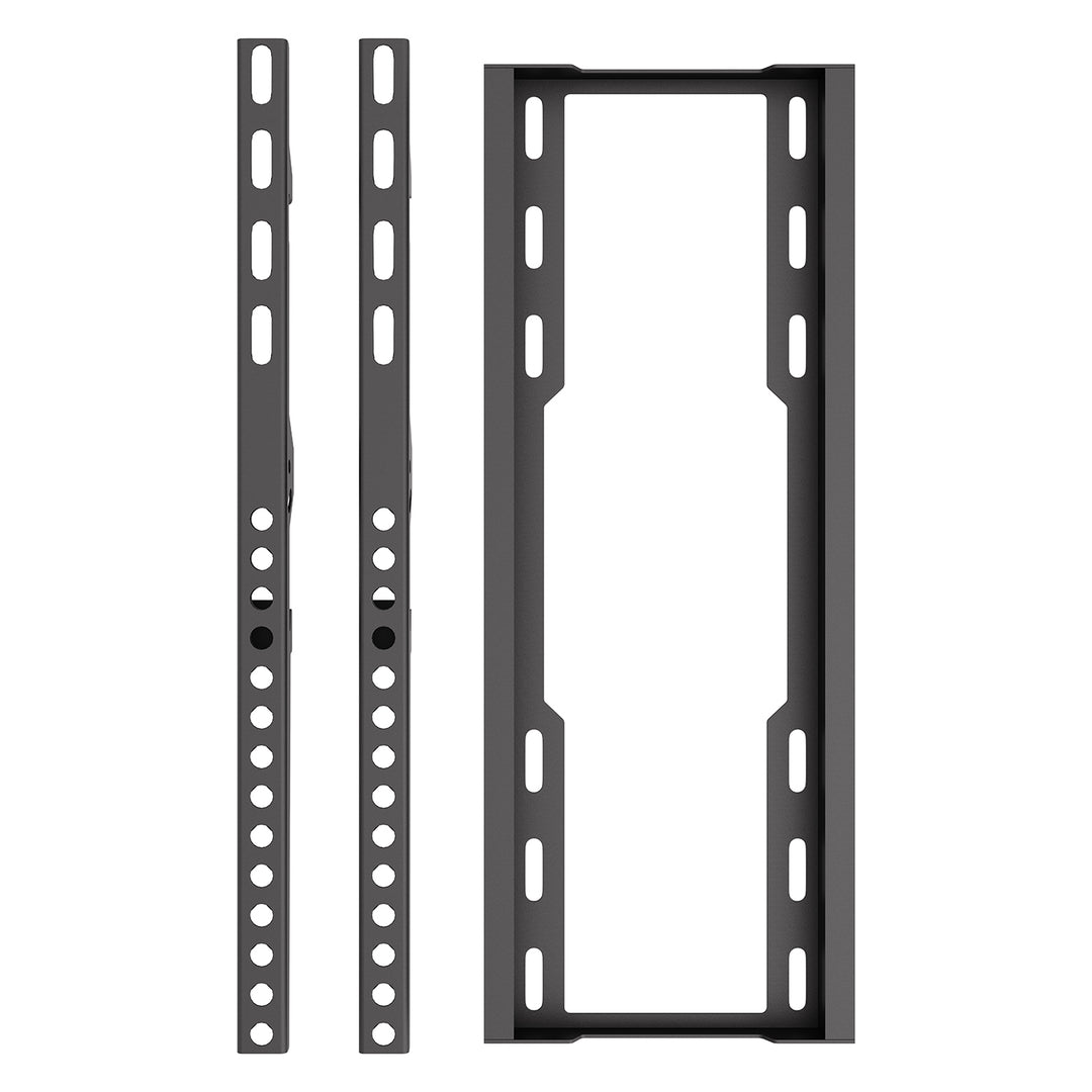 Support / fixation pour téléviseur Maclean, VESA max. 400 x 400, 32-75", jusqu'à 45 kg, noir, réglage de l'inclinaison 0°~-8°, MC-187