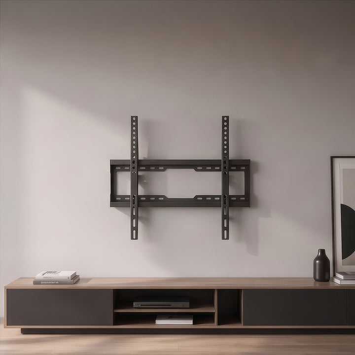 Support / fixation pour téléviseur Maclean, VESA max. 600 x 400, 37-86", jusqu'à 45 kg, noir, réglage de l'inclinaison 0°~-8°, MC-188