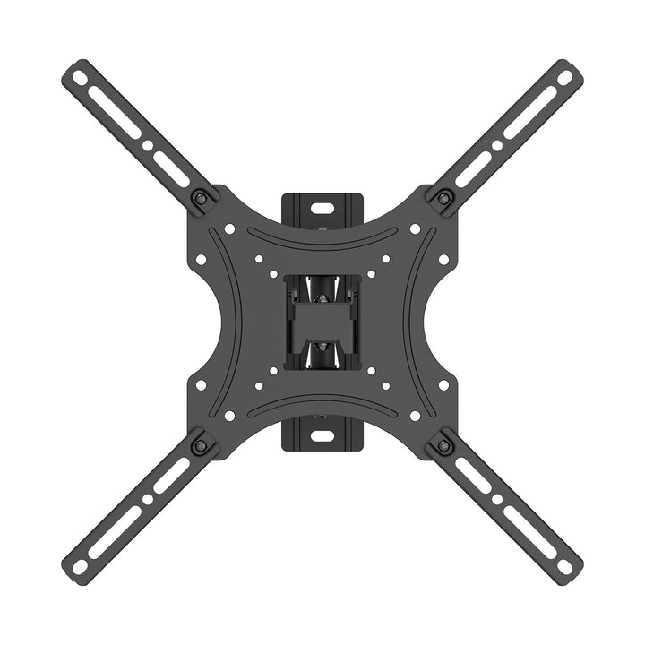 Support / fixation pour téléviseur Maclean, VESA max. 400 x 400, 32-55 pouces, jusqu'à 25 kg, noir, inclinaison réglable de 0° à -15° et rotation de +90° à -90°, MC-190