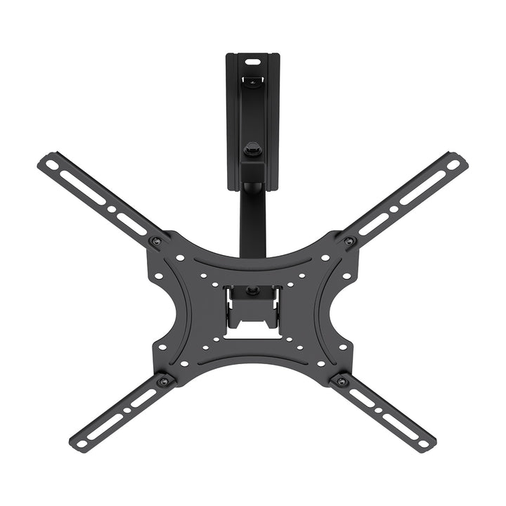 Support / fixation pour téléviseur Maclean, VESA max. 400 x 400, 32-55 pouces, jusqu'à 25 kg, noir, inclinaison réglable de 0° à -15° et rotation de +90° à -90°, MC-190