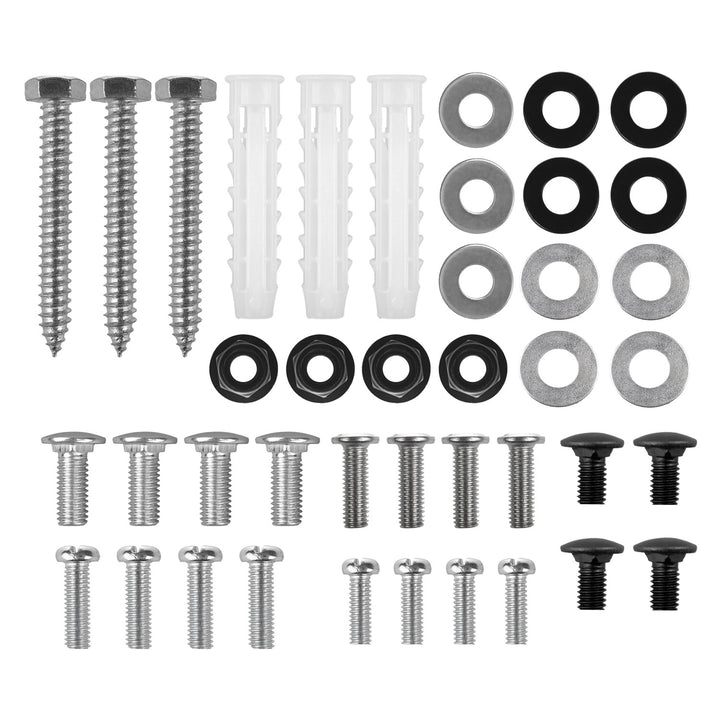 Support / fixation pour téléviseur Maclean, VESA max. 400 x 400, 32-55 pouces, jusqu'à 25 kg, noir, inclinaison réglable de 0° à -15° et rotation de +90° à -90°, MC-190