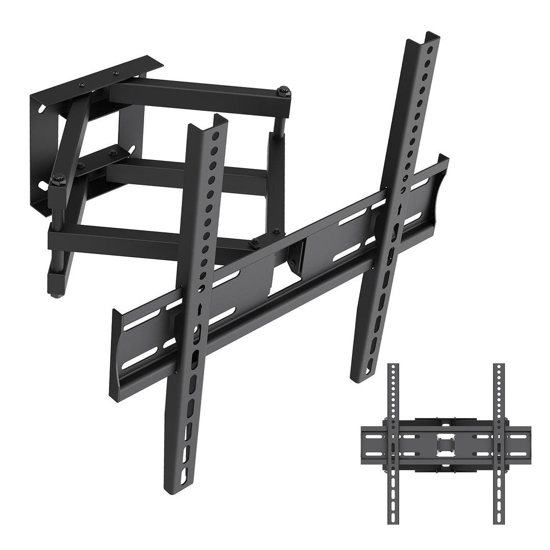 Support / fixation pour téléviseur Maclean, VESA max. 400x400, 32-70", jusqu'à 40 kg, noir, réglage de l'inclinaison +12°~-12° et de la rotation +60°~-60°, MC-192