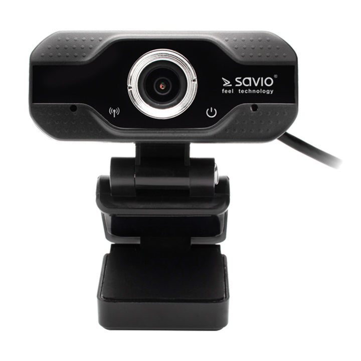 Webcam Savio, résolution Full HD 1920x1080, microphone, USB, SAVCAK-01