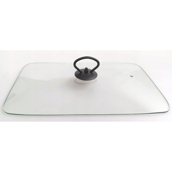 Chauffe-plats en céramique Maestro, rectangulaire, blanc, capacité 1,7L, peut être utilisé au four, grille et couvercle avec poignée inclus, MR-11362-73